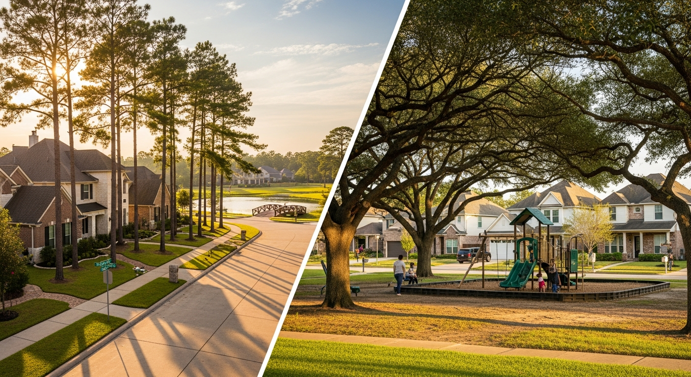 The Woodlands vs Spring TX — Which North Houston Suburb Is Better?